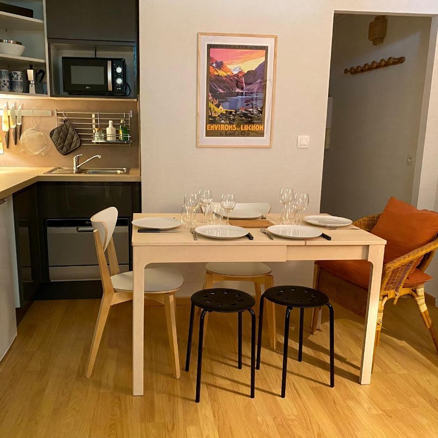 Newly Renovated Ground Floor Apartment Close To Thermes Bagnères-de-Luchon 외부 사진